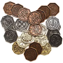 Legendary Metal Coins Dwarven Set | Drawlab Entertainment