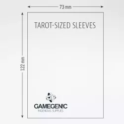 Prime Board Game Sleeves Tarot 73x122mm Color Code Orange 50Pcs | Gamegenic