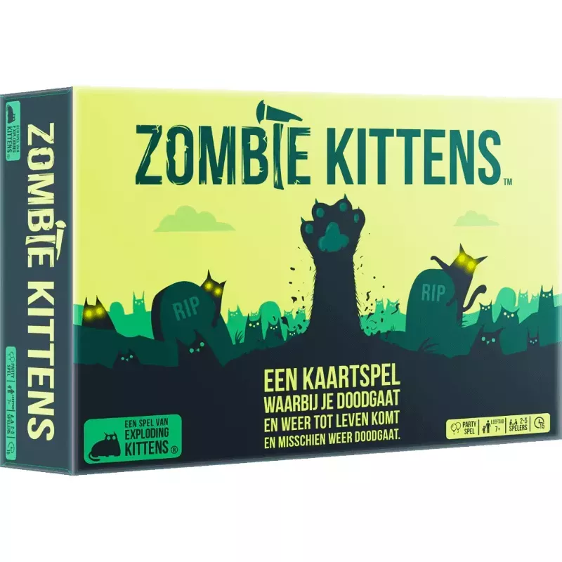 Zombie Kittens | Exploding Kittens | Party Game | Nl