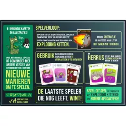 Zombie Kittens | Exploding Kittens | Jeu De Société De Fête | Nl