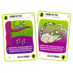 Zombie Kittens | Exploding Kittens | Jeu De Société De Fête | Nl