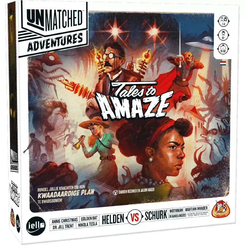 Unmatched Adventures Tales To Amaze + Deluxe Tokens | Restoration Games | Battle Board Game | Nl