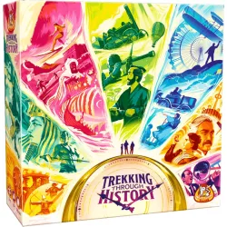Trekking Through History | White Goblin Games | Family Board Game | Nl
