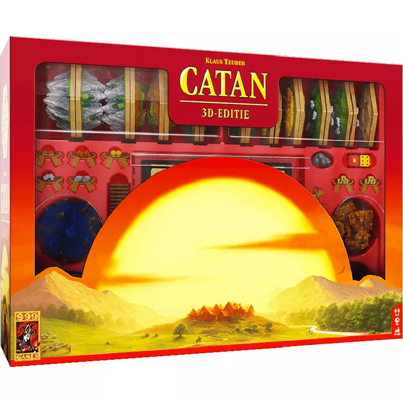 CATAN 3D Collector's Edition | 999 Games | Family Board Game | Nl