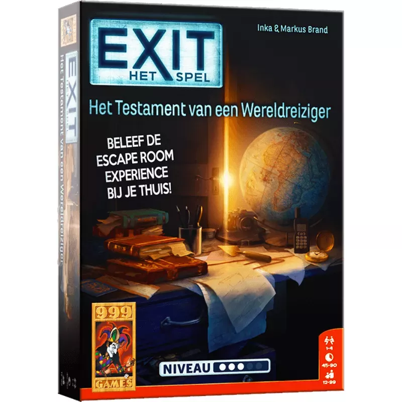 Exit Le Jeu L'Héritage Du Voyageur | 999 Games | Jeu De Société Coopératif | Nl