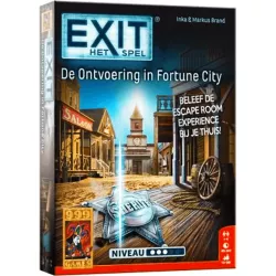 Exit The Game Kidnapped In Fortune City | 999 Games | Cooperative Board Game | Nl
