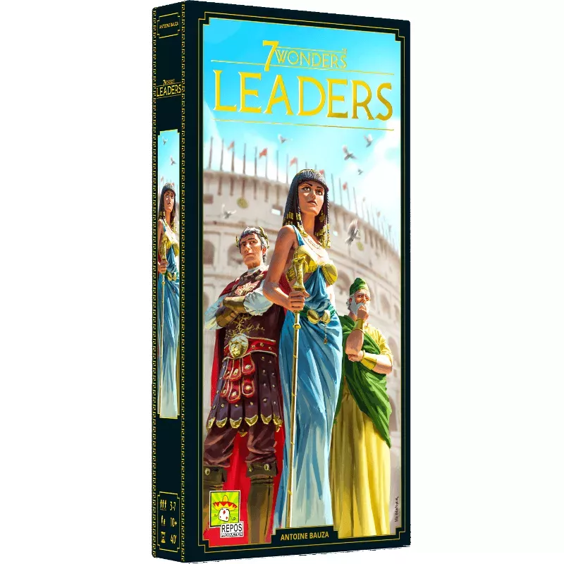 7 Wonders Leaders | Repos Production | Strategie-Brettspiel | Nl