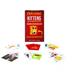 Exploding Kittens Cat Burglar Edition | Exploding Kittens | Jeu De Société De Fête | Nl