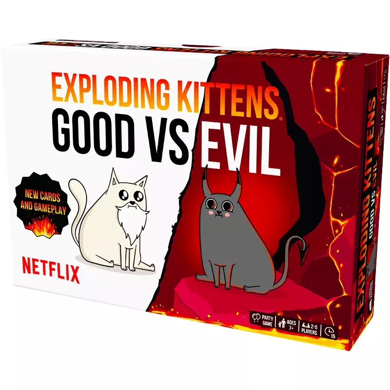 Exploding Kittens Good Vs Evil | Exploding Kittens | Party Game | Nl