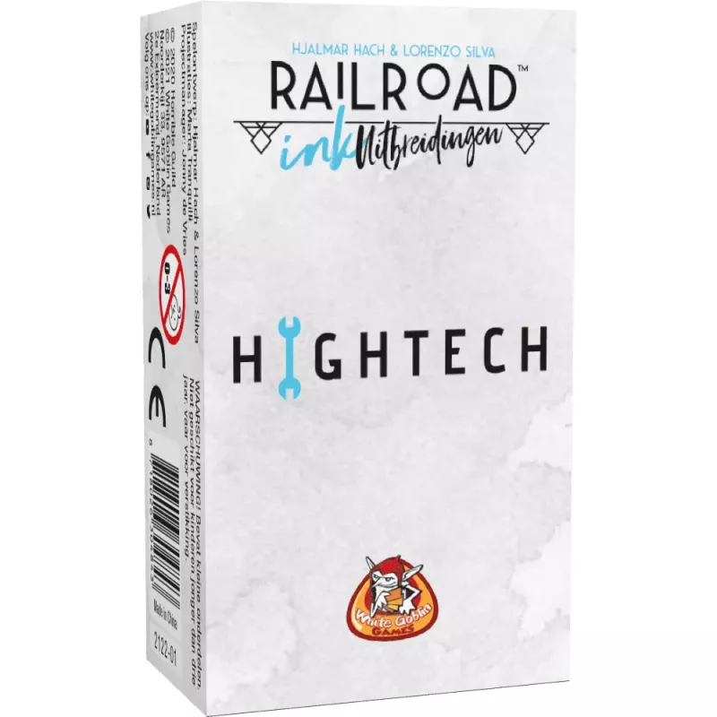 Railroad Ink Hightech | White Goblin Games | Familie Bordspel | Nl