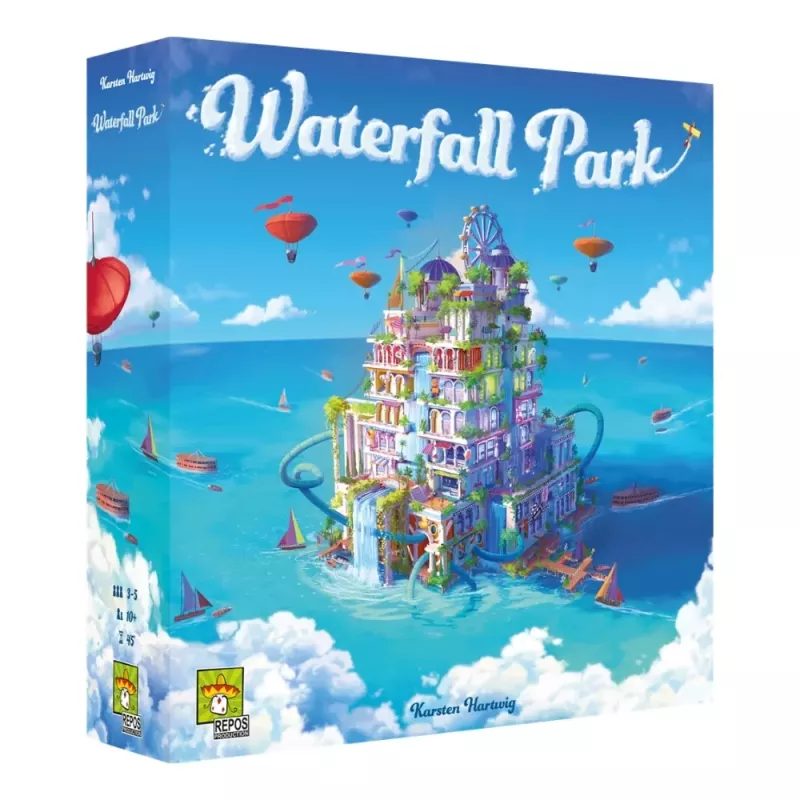 Waterfall Park | Repos Production | Family Board Game | Nl