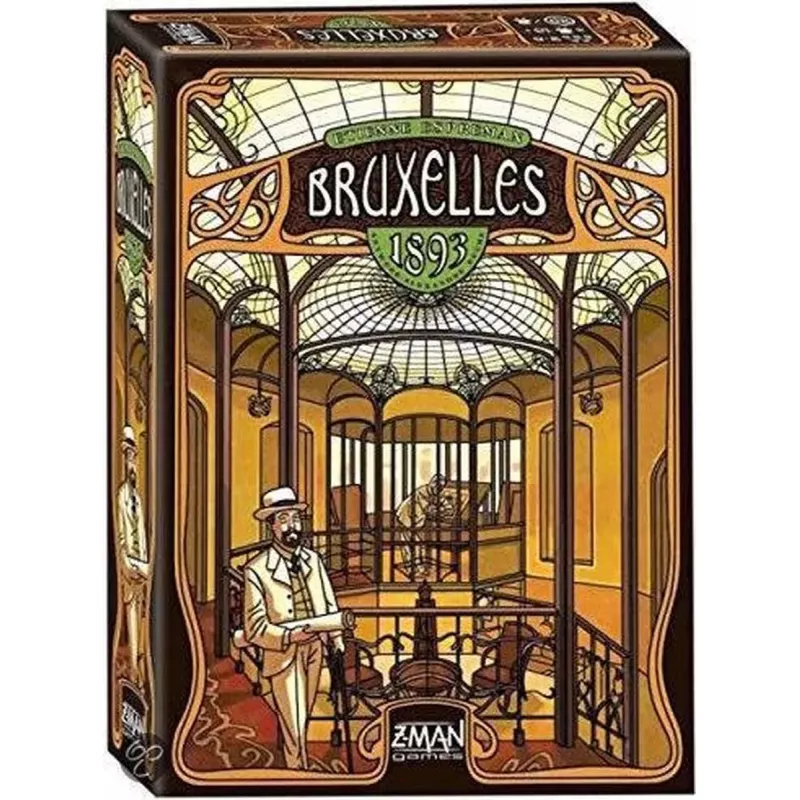 Bruxelles 1893 | Geek Attitude Games | Strategy Board Game | Nl Fr