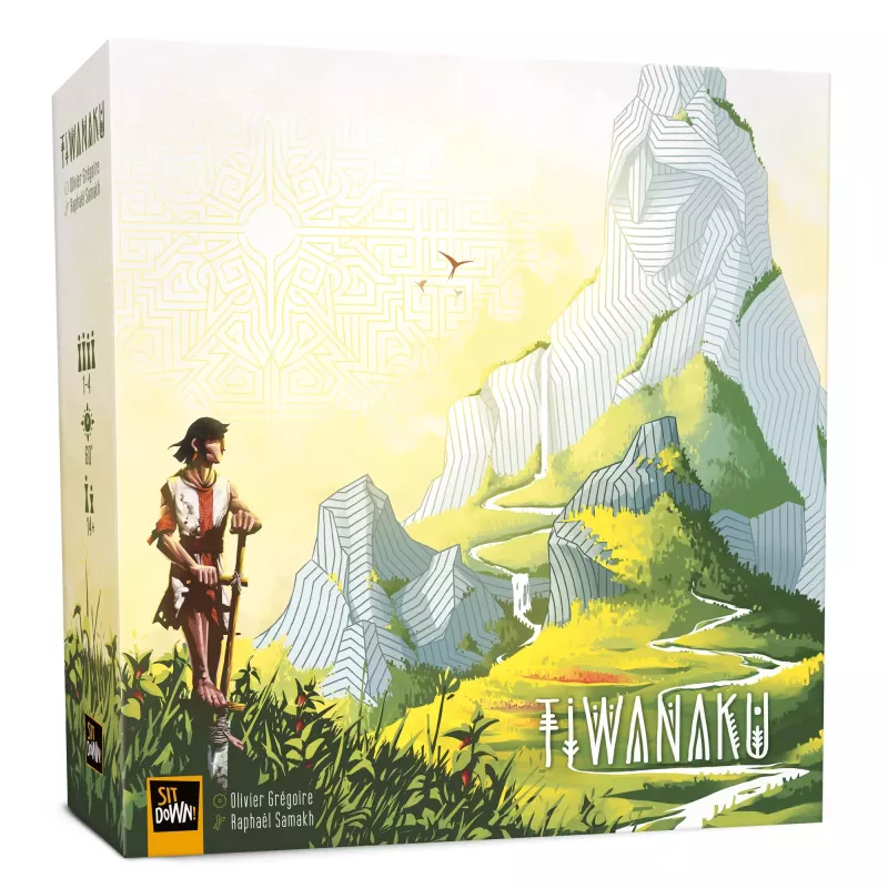 Tiwanaku | Sit Down! | Jeu De Société Stratégique | Nl Fr