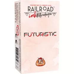 Railroad Ink Futuristic Expansion | White Goblin Games | Family Board Game | Nl
