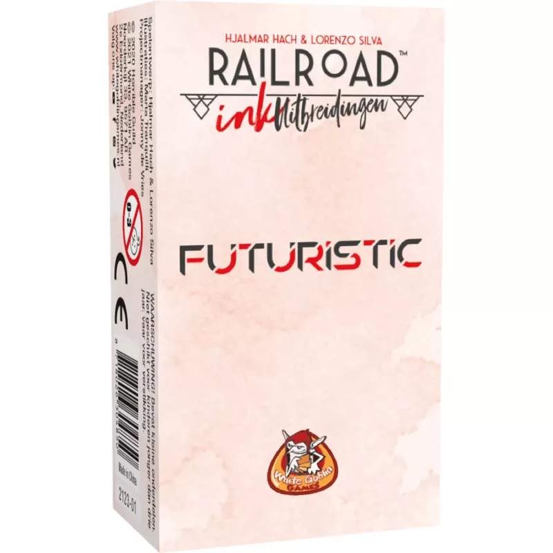Railroad Ink Futuristic Expansion | White Goblin Games | Family Board Game | Nl