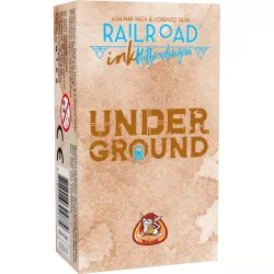 Railroad Ink Underground Expansion | White Goblin Games | Family Board Game | Nl