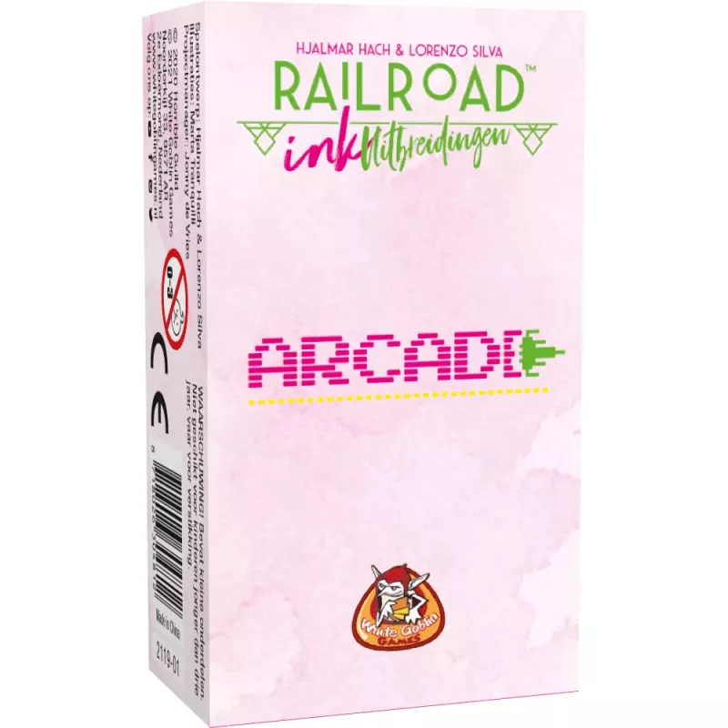 Railroad Ink Arcade Expansion | White Goblin Games | Family Board Game | Nl