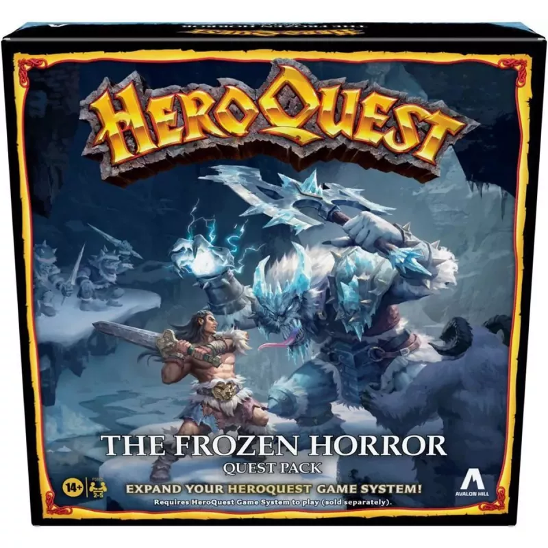 HeroQuest Frozen Horror | Hasbro | Adventure Board Game | En