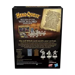 HeroQuest Le Retour Du Seigneur Sorcier | Hasbro | Jeu De Société d'Aventure | En