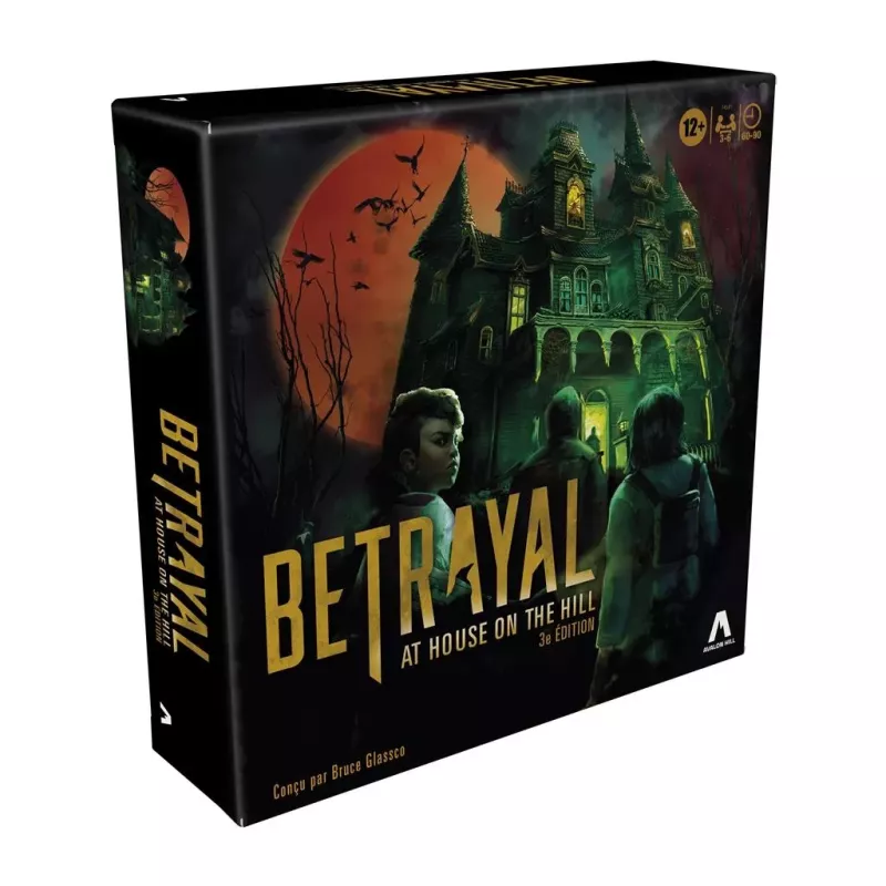 Betrayal At House On The Hill 3rd Edition | Avalon Hill | Abenteuer-Brettspiel | En