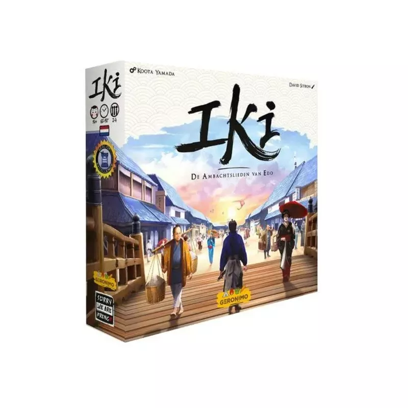 IKI Die Handwerker Und Händler Von Edo | Geronimo Games | Strategie-Brettspiel | Nl