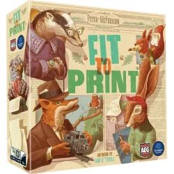Fit To Print | White Goblin Games | Strategy Board Game | Nl