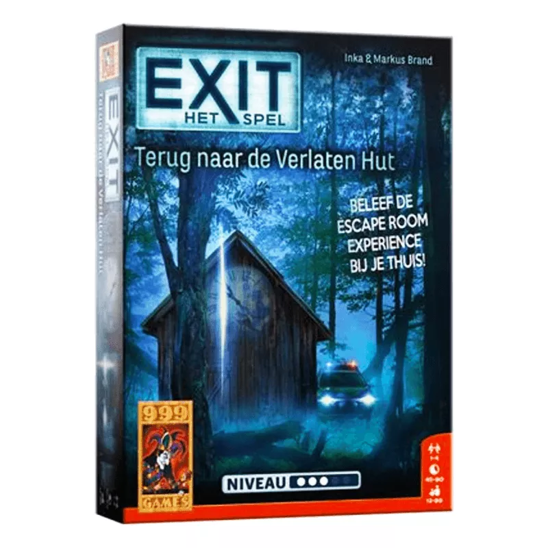 Exit The Game The Return To The Abandoned Cabin | 999 Games | Cooperative Board Game | Nl