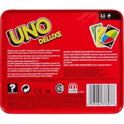 UNO Deluxe Tin | Mattel | Jeu De Cartes | Nl