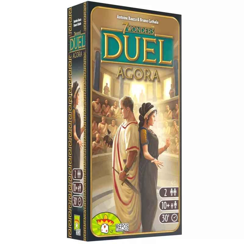 7 Wonders Duel Agora | Repos Production | Strategie-Brettspiel | Nl