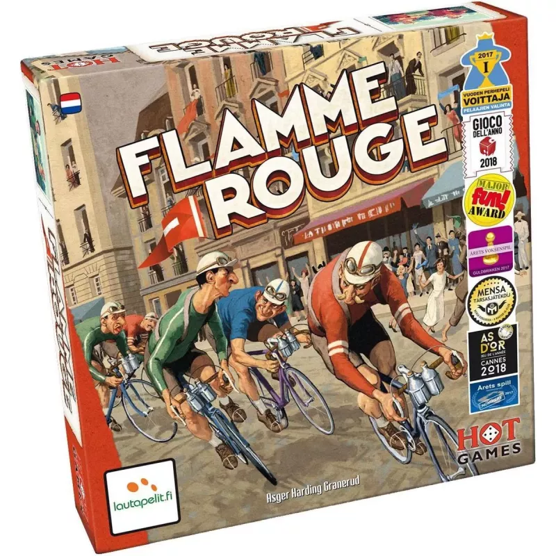 Flamme Rouge | HOT Games | Familien-Brettspiel | Nl