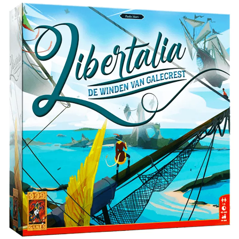 Libertalia Winds Of Galecrest | 999 Games | Family Board Game | Nl