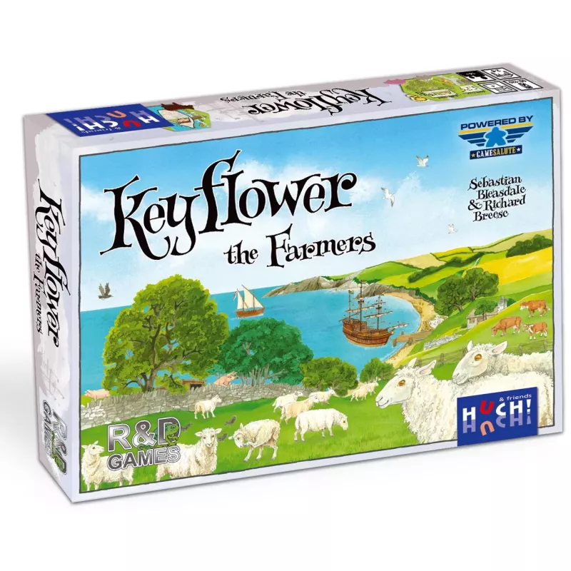 Keyflower The Farmers | HUCH! | Strategy Board Game | Nl En Fr De