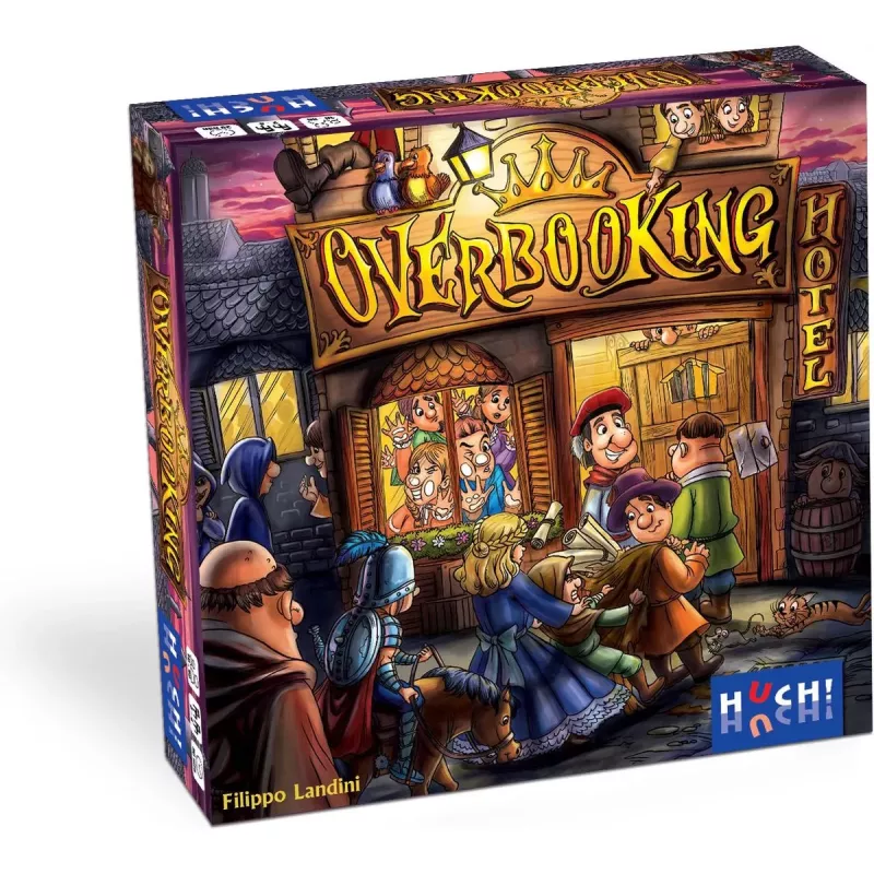 Overbooking | Huch! | Family Board Game | En Fr De It