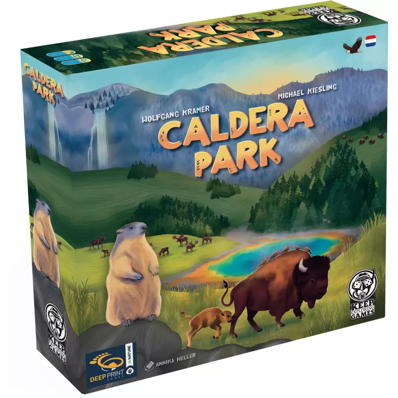 Caldera Park | Keep Exploring Games | Family Board Game | Nl