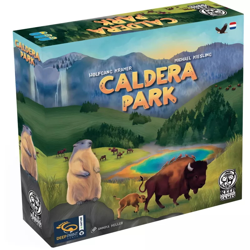 Caldera Park | Keep Exploring Games | Jeu De Société Familial | Nl