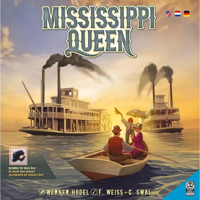 Mississippi Queen | Keep Exploring Games | Family Board Game | Nl En De