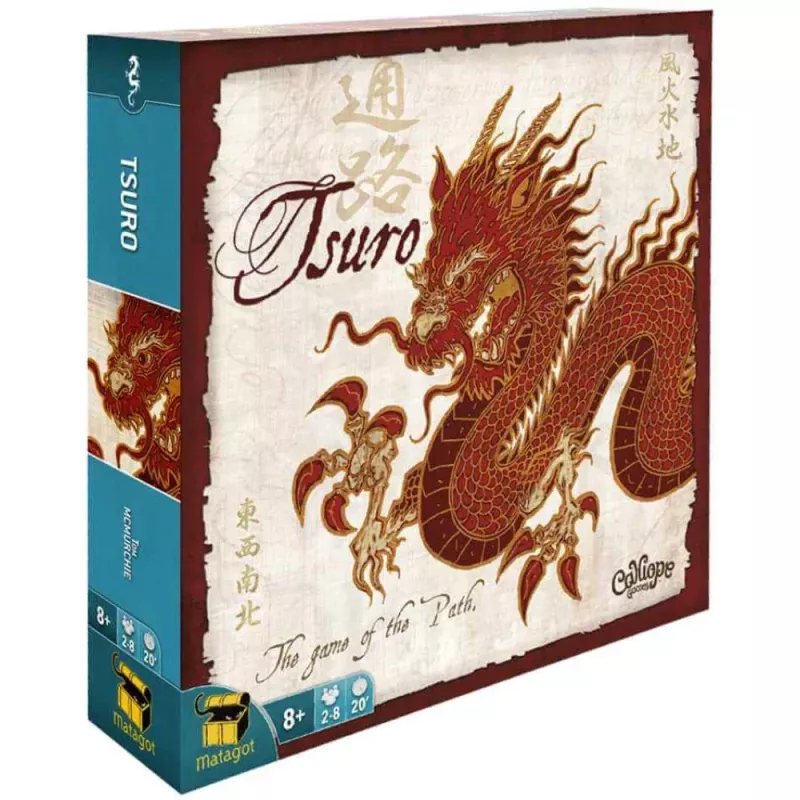 Tsuro | Matagot | Familien-Brettspiel | Nl Fr