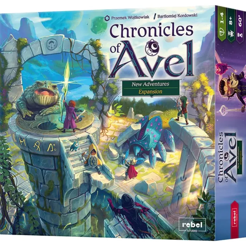 Chronicles Of Avel New Adventures | Rebel Studio | Jeu De Société Familial | En Fr