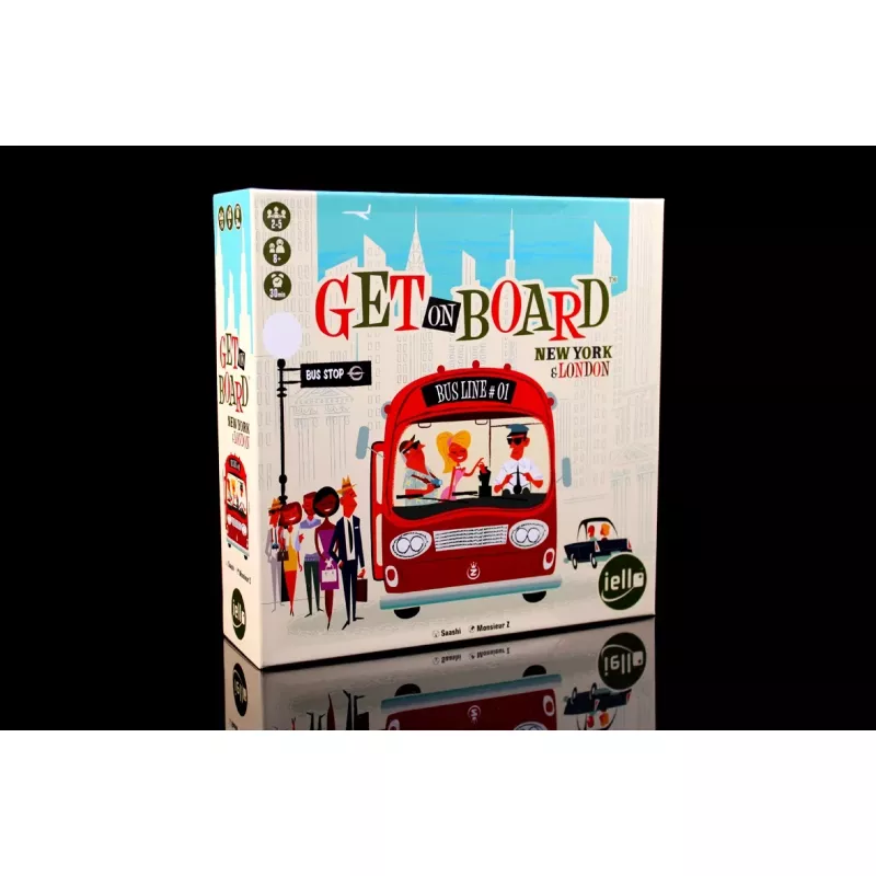 Get On Board New York & London | Iello | Familie Bordspel | Nl