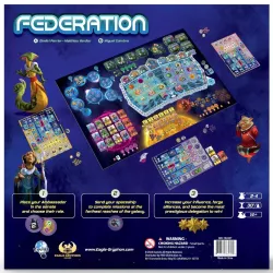 Federation | Explor8 | Strategy Board Game | En Fr
