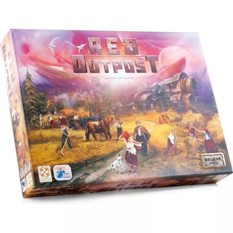Red Outpost Deluxe | Happy Meeple Games | Strategie-Brettspiel | Nl