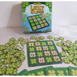 Lucky Numbers Deluxe | TIKI Editions | Familien-Brettspiel | Nl Fr