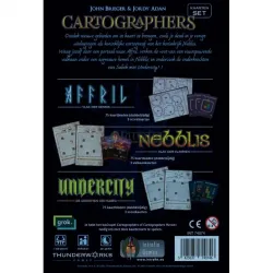 Cartographers Packs De Parchemins | Intrafin Games | Jeu De Société Stratégique | Nl