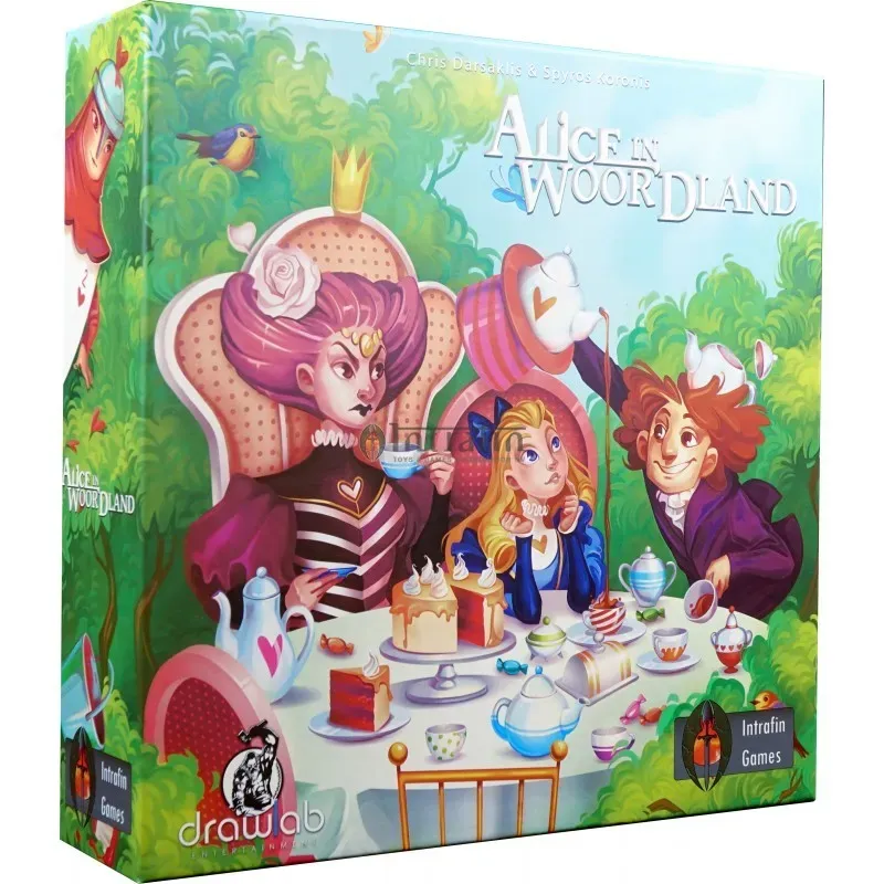Alice In Wordland | Intrafin Games | Party-Brettspiel | Nl