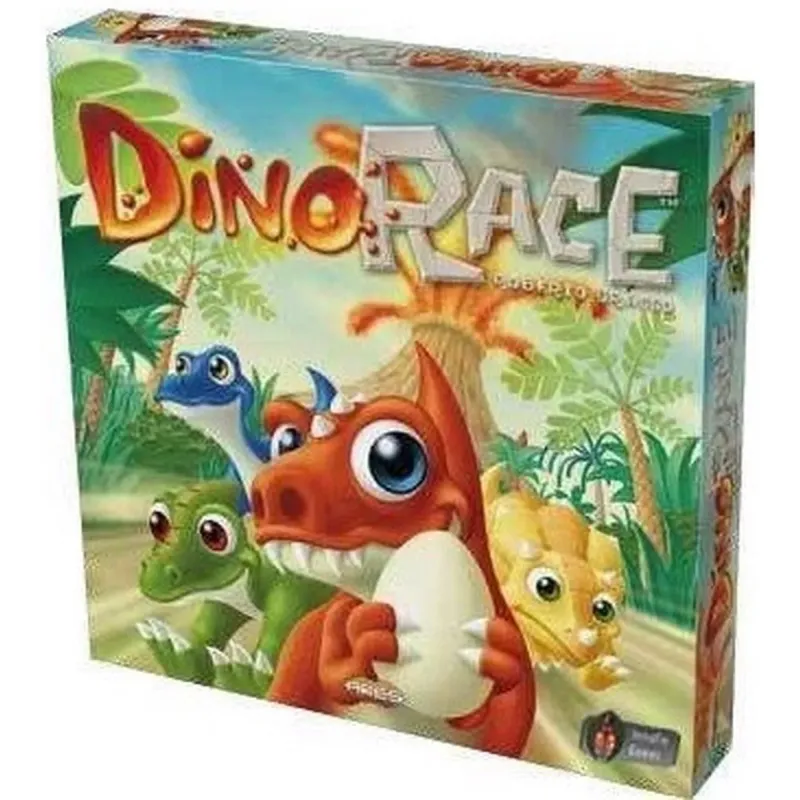 Dino Race |  Intrafin Games | Jeu De Société Familial | Nl Fr