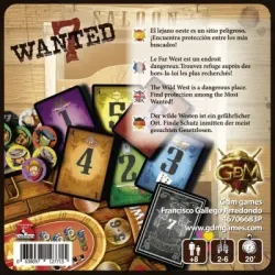 Wanted 7 | Intrafin Games | Family Board Game | Nl En Fr It