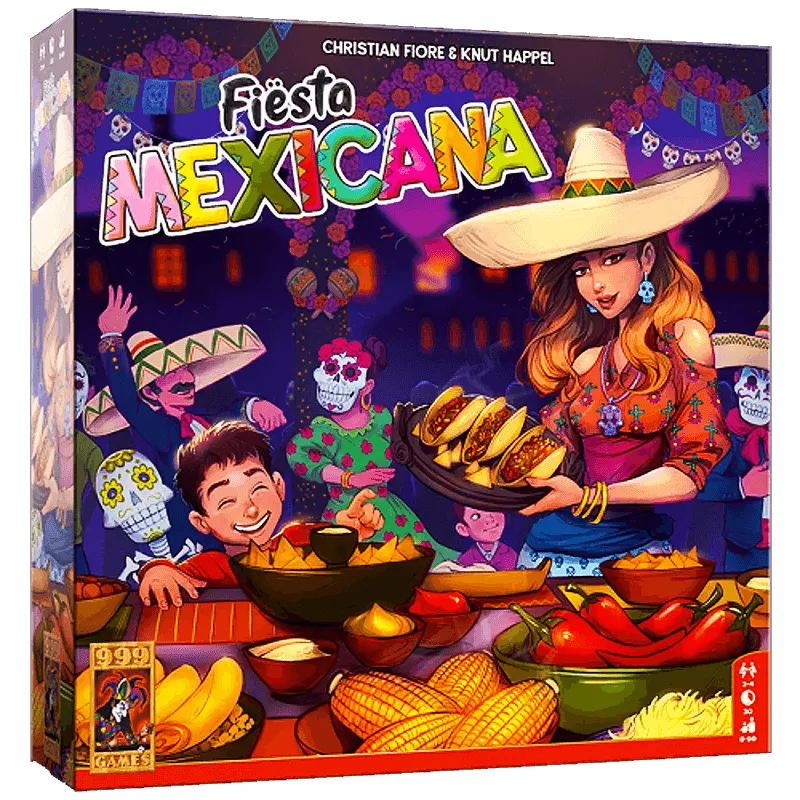 Fiësta Mexicana | 999 Games | Familien-Brettspiel | Nl
