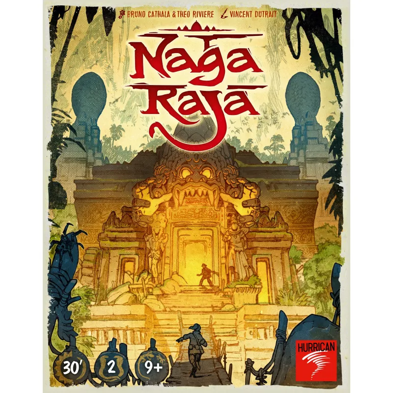 Naga Raja | Hurrican Games | Jeu De Société Stratégique | Nl Fr De