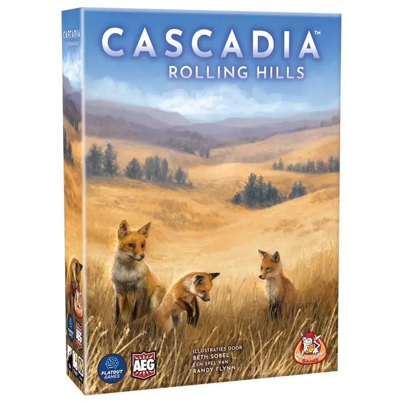 Cascadia Rolling Hills | White Goblin Games | Familien-Brettspiel | Nl
