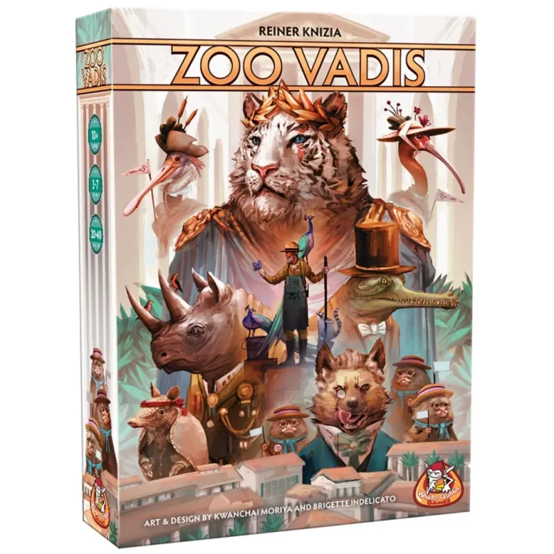 Zoo Vadis | White Goblin Games | Jeu De Société Stratégique | Nl